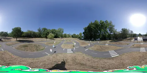 Parc enfant apprentissage code de la route à Saint-Just-Saint-Rambert